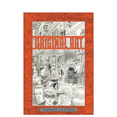 【预售】英文漫画 原创艺术：丹尼尔·克劳斯（奥斯卡金像奖提名作者） Original Art: Daniel Clowes 原版英文 进口图书