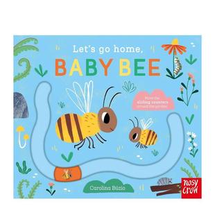 Home 预售 Baby 英文儿童趣味 蜜蜂宝宝 原版 我们回家吧 进口图书 Let Bee