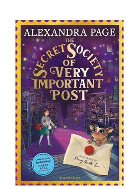 【预售】重要邮件的秘密社会 The Secret Society for Very Important Post 英文原版儿童知识科普图书青少年英语读物课外阅读