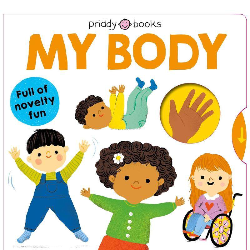 【my little world】 my body 英文原版儿童绘本 英语启蒙图画书进口