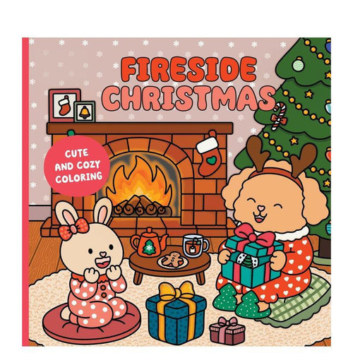 炉边圣诞涂色书 Firesid