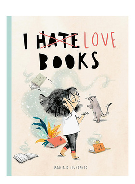 【预售】【西班牙插画师Mariajo Ilustrajo】我爱书籍 克劳斯·佛兰科奖得主新作 I Love Books 原版英文儿童绘本