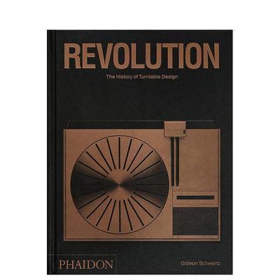 【现货】变革：黑胶唱机设计史 Revolution: The History of Turntable Design 原版英文工业产品设计图书