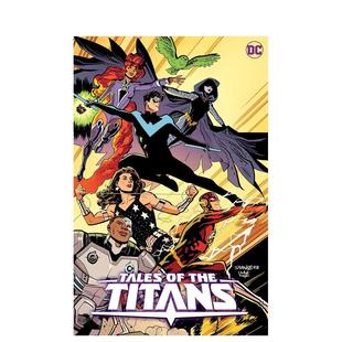 进口图书 美漫书籍Hale 泰坦传说 The Titans DC漫画 Tales 平装 英文漫画书原版 预售