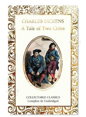 【预售】双城记 【Flame Tree Collectable Classics】A Tale of Two Cities 英文原版进口外版图书