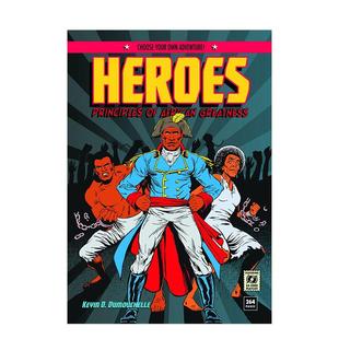 【预售】英雄:非洲的伟大要素 Heroes: Principles Of African Greatness 原版英文艺术画册画集图书