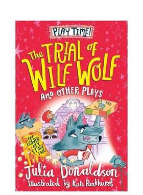 【预售】威尔夫狼的审判及其他戏剧 The Trial of Wilf Wolf and other plays 原版英文儿童故事 咕噜牛作者 趣味表演短剧 演出