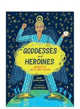 【现货】女神与女英雄：神话传说中的女性 Goddesses and Heroines : Women of myth and legend 原版英文儿童绘本图书书籍