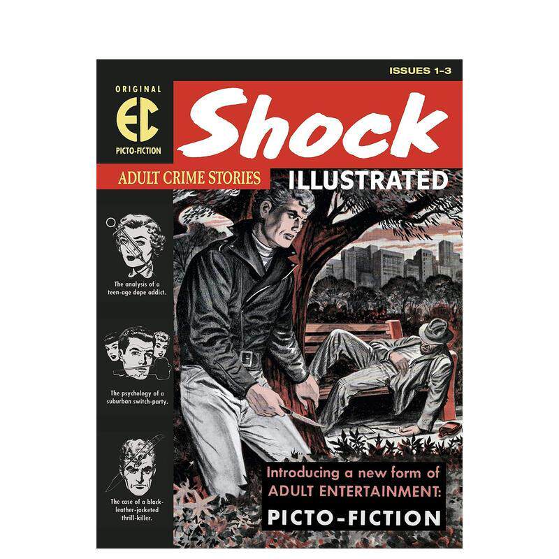 【预售】英文漫画 EC漫画：震撼插图 The EC Archives: Shock Illustrated 原版英文图书