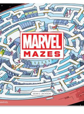 【预售】漫威迷宫 Marvel Mazes 英文原版进口外版图书