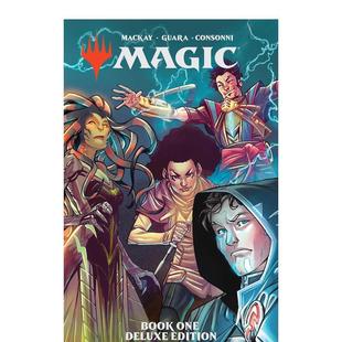 豪华版 One XJS 魔法书卷1 进口图书美漫书籍 MacKay 英文漫画书原版 Magic 漫画 Edition Deluxe Book Jed