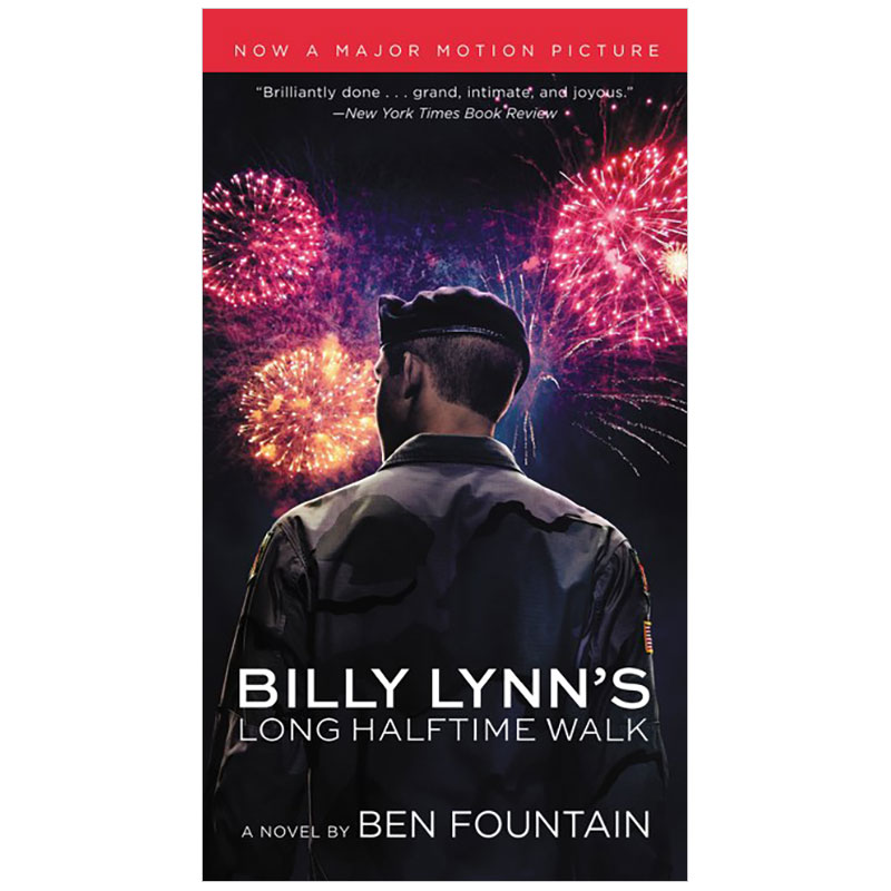 【现货】Billy Lynn’s Long Halftime Walk 半场无战事 英文原版书籍进口