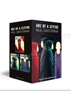 【现货】大镰刀三部曲套装（3册套装） Arc of a Scythe Boxed Set英文儿童绘本原版图书进口书籍Neal Shusterman