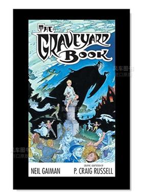 【现货】墓地书漫画小说单卷特别限量版 Graveyard Book Graphic Novel Single Volume Special Limited Edition, The 儿童绘本英