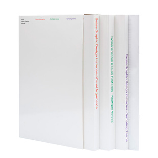 Design 书籍 瑞士平面设计史 进口图书 英文原版 Histories Graphic Swiss 一套四册 预售