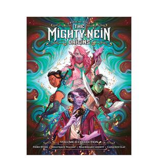 【预售】英文漫画 关键角色：强大的奈因起源 图书馆版 卷2 Critical Role: The Mighty Nein Origins 原版英文图书