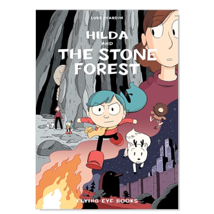 【现货】【希尔达漫画5】希尔达与巨石森林 Hilda and the Stone Forest(Hildafolk)Netflix电视动画 英文儿童漫画书原版进口图书