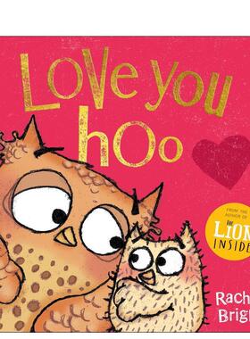 【预售】爱你哟 Love You Hoo 原版英文儿童绘本 温馨故事绘本图书(预计26年1月出版)