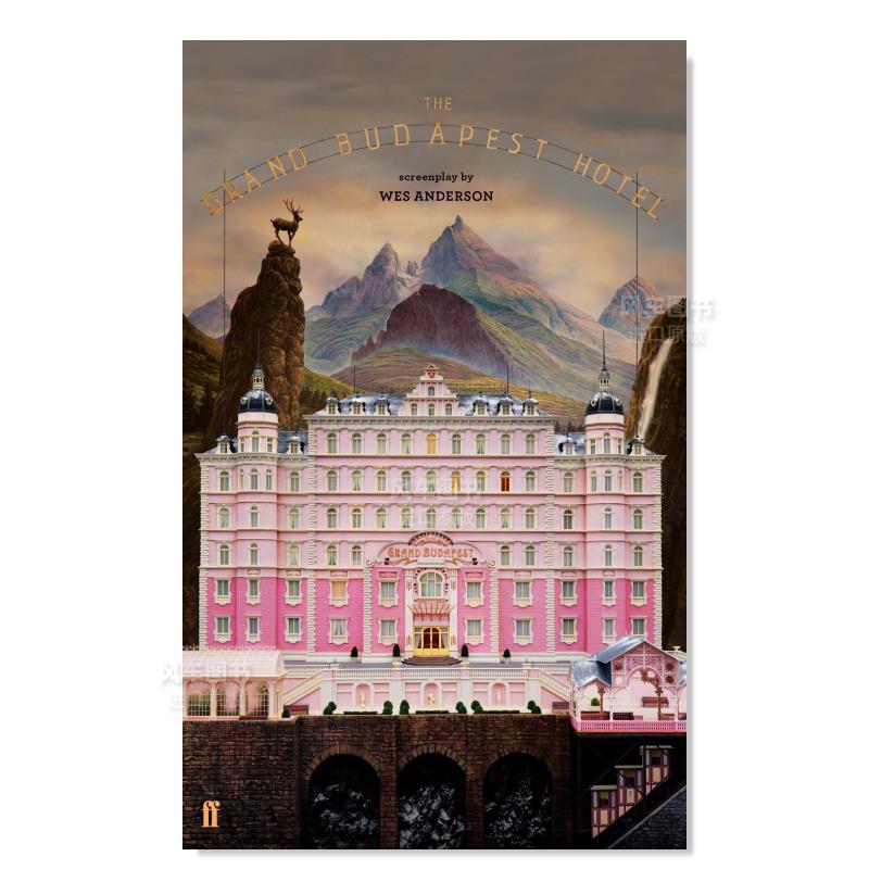 【预售】布达佩斯大饭店电影剧本 The Grand Budapest Hotel英文电影原版图书进口外版书籍Wes Anderson-封面