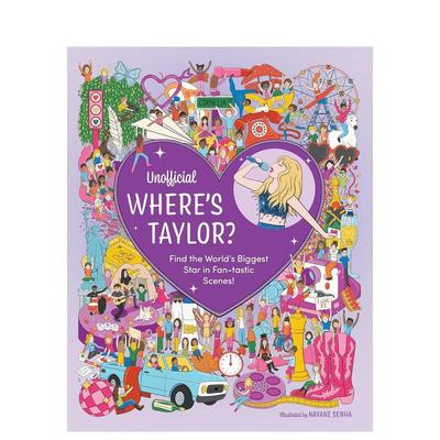 【现货】非官方泰勒在哪里？：在超赞场景中寻找全球星！ Unofficial Where's Taylor? 原版英文儿童趣味图书