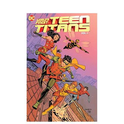【预售】DC漫画 少年泰坦 World's Finest: Teen Titans 英文漫画书原版进口图书 精装美漫书籍Waid