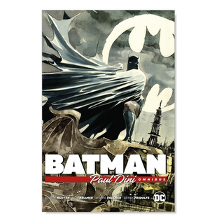 【预售】DC漫画 蝙蝠侠 Batman by Paul Dini Omnibus 精装 英文漫画书原版进口图书 超级英雄系列美漫书籍 黑与白 哥谭骑士