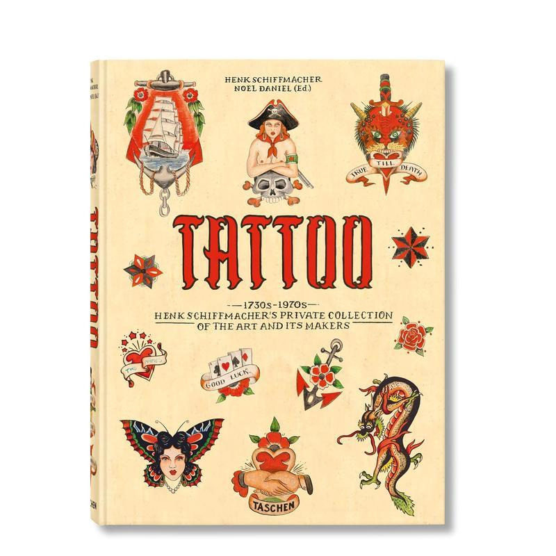 【现货】纹身式样：亨克·席夫马赫1730至1970年代的私人收藏 TATTOO 原版英文字体图案标志设计图书