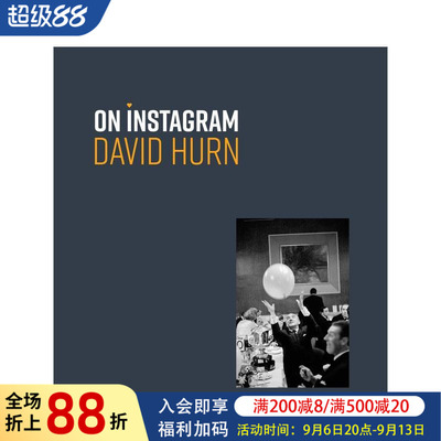 【预售】大卫·赫恩 在 Instagram 上 David Hurn: On Instagram 原版英文摄影作品集图书