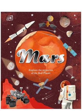 【现货】【DK太空探索】火星 【Space Explorers】Mars 英文原版儿童绘本3-6岁进口英语启蒙读物知识百科书籍 Abigail Beall