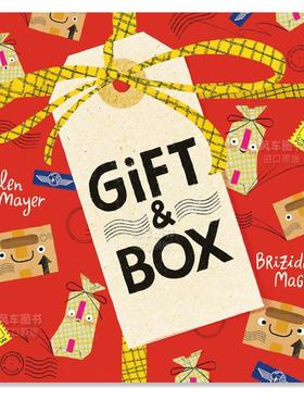 【预售】礼物盒 Gift & Box英文儿童绘本原版图书外版进口书籍 Ellen Mayer; illustrated by Brizida Magro Knopf Books for You