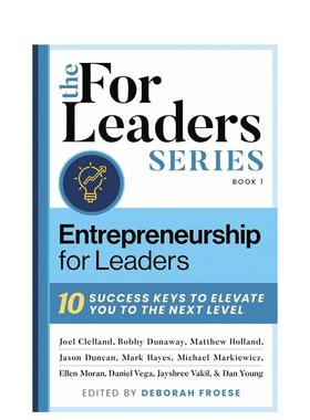 【预售】领导者的创业精神 Entrepreneurship For Leaders 原版英文商业行销
