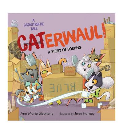 【预售】喵呜狂想曲！ CATerwaul! 原版英文儿童语言/概念启蒙图书