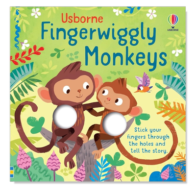 【指尖互动书】轻摇晃手的猴子