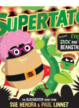 【预售】超级畅销书系列：今年圣诞节的瞩目礼物 Supertato: Presents Jack and the Beanstalk 原版英文儿童趣味 进口图书