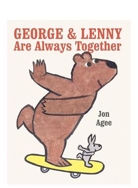 【预售】乔治与伦尼形影不离 George & Lenny Are Always Together 原版英文儿童绘本图书