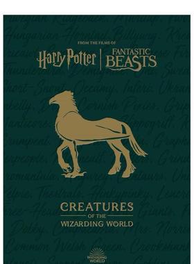 【预售】哈利波特：魔法世界生物视觉指南 Harry Potter: Creatures of the Wizarding World 原版英文生活图书书籍