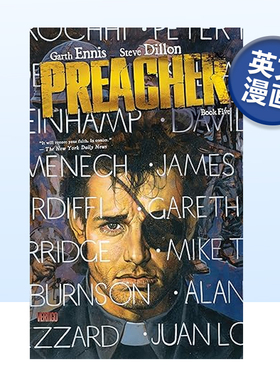 【现货】漫画 传教士第5部 Preacher Book Five 英文原版漫画书原装进口图书籍 Garth Ennis漫画 Vertigo出版