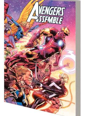 【预售】漫威漫画 复仇者联盟汇编 AVENGERS ASSEMBLE 英文漫画书原版进口图书 超级英雄系列美漫书籍 平装