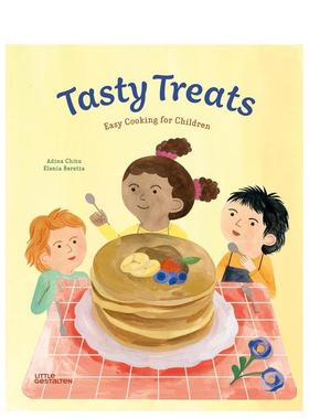 【预售】美食: 儿童简易食谱 Tasty Treats : Easy Cooking for Children 原版英文儿童绘本图书