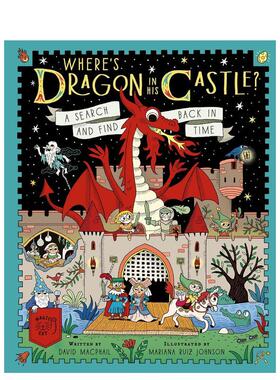 【预售】龙在城堡何处？穿越时空的寻物历史冒险 Where's Dragon in His Castle? 原版英文儿童趣味图书(预计26年1月出版)