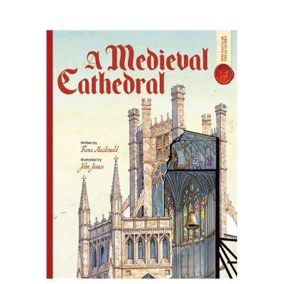 【现货】中世纪大教堂：震撼视觉指南 Medieval Cathedral: Spectacular Visual Guides 原版英文儿童绘本图书