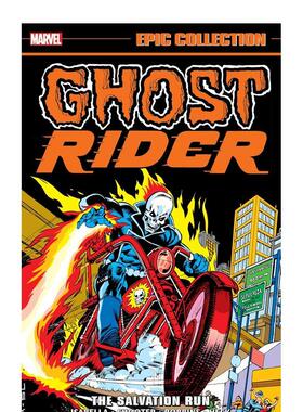 【预售】漫威漫画 幽灵骑士史诗合集：救赎之旅 Ghost Rider Epic Collection: The Salvation Run 英文漫画书原版进口美漫书籍