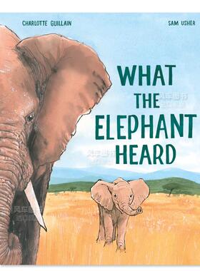 【现货】大象听到了什么？ What the Elephant Heard英文儿童绘本原版图书进口外版书籍Guillain, Charlotte