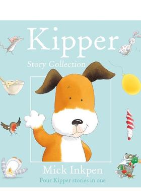 【预售】小狗奇普4册故事本套装 Kipper Story Collection 原版英文儿童绘本 进口图书