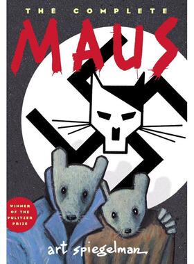 【预售】英文漫画 The Complete MAUS，鼠族完整版图书 原版英文图书