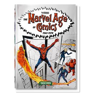 Anniversary Marvel The 英文漫画 预售 40th 精装 1961年至1978年 Edition 书籍 漫威时代 进口原版 Taschen40周年纪念版