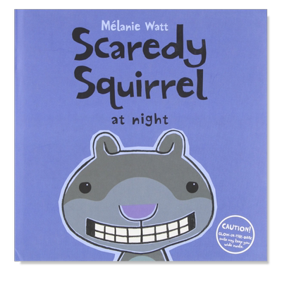 【胆小鬼松鼠】在夜晚Scaredy