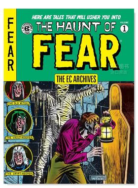 【预售】黑马漫画 EC档案：恐惧的幽灵第1卷 The EC Archives:The Haunt of Fear Volume 1 英文漫画书原版进口图书经典恐怖系列
