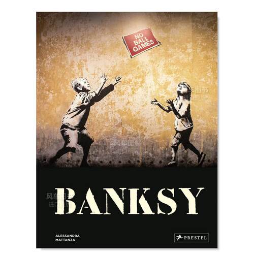 班克斯Banksy英文艺术画集原版