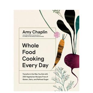 Whole Food 原版 现货 英文餐饮生活美食图书书籍 Day 每天烹饪天然食物 Every Cooking